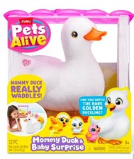 ZURU Pets Alive MAMA DUCK SURPRISE Interactive Pet Sounds Walks Waddles 2024 NEW