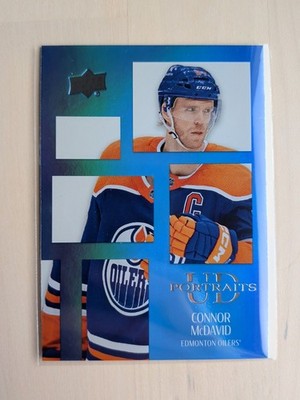 CONNOR MCDAVID 2024-25 Upper Deck UD Portraits #P33 NHL Oilers