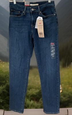 NEW NWT Levi's 712 Ankle Slim Women's size 27 Blue Jeans Crop Length 26x24.5