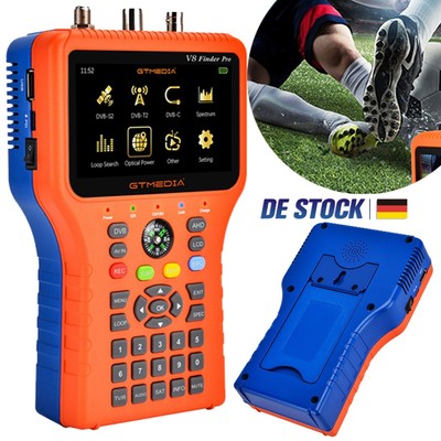 GTMEDIA V8 Finder Pro Satellite Finder Signal Finder DVB-S/S2/S2X/T/T2/C NEU!