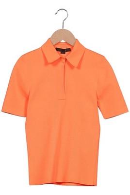 Alexander Wang Poloshirt Damen Polohemd Shirt Polokragen Gr. M Neon #87nwa2h