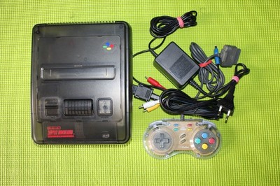 Supernintendo Snes in Clear Black Case Mod