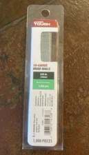 Hyper Tough 18 Gauge Brad Nails 5/8” (15mm) 1,000 Piece Pack