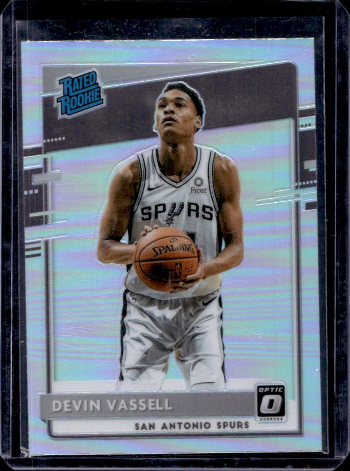 2020-21 Donruss Optic Devin Vassell Holo Rookie RC #161 Spurs