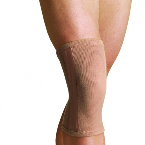 Elastic Knee Stabilizer Support, Beige, Medium
