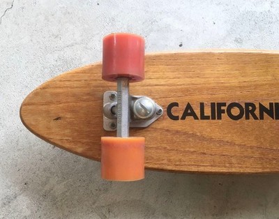 Vintage 1970s California Classic Skateboard Old School Rare Hard