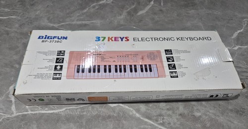 Pink Kids Piano Keyboard, 37