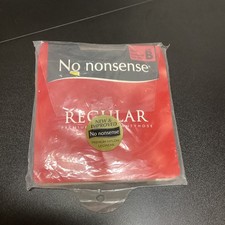 No Nonsense Tan Reinforced Toe Size B 009 Pantyhose Regular Premium Nylon