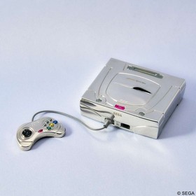 Square Enix Sega Saturn White Replica - Collectible Action Figure
