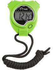 Champion Sports Digital Display Stop Watch - Green