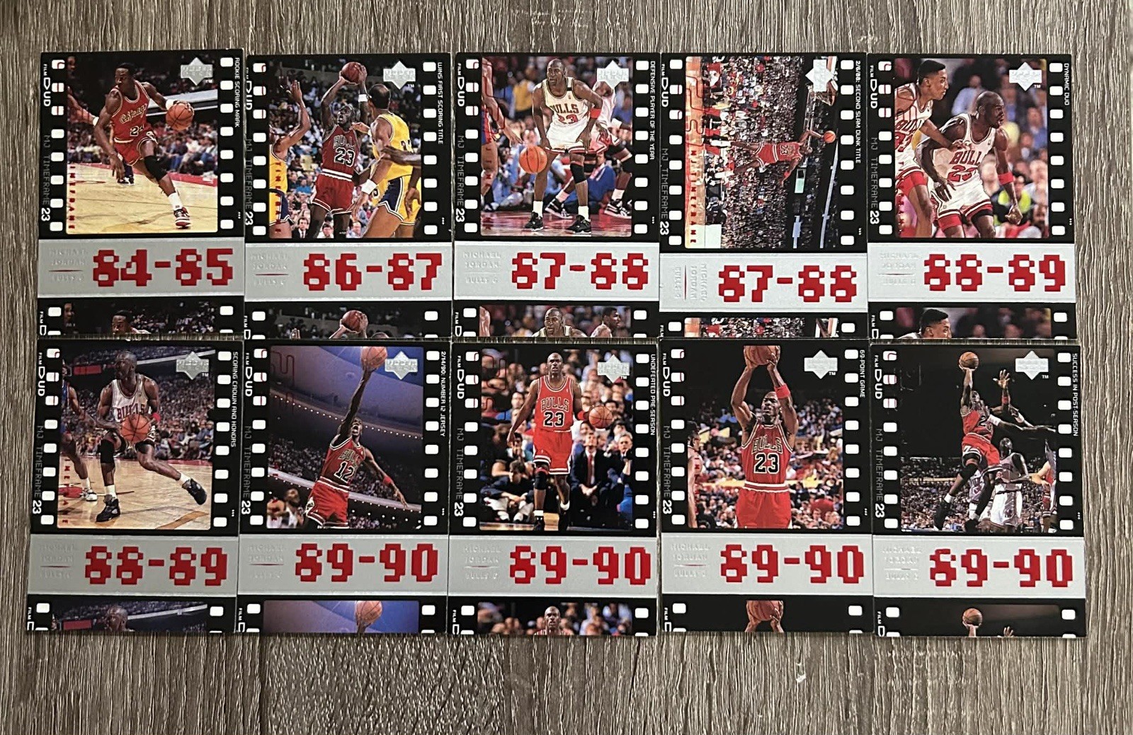 Michael Jordan 1998 Upper Deck MJ Timeframe Lot Of 26 Cards thumbnail 2