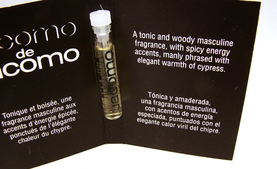 JACOMO DE JACOMO pour Homme Eau de Toilette Muestra Frasco Lote de 2 NUEVO con TARJETA Foto 4 de 4