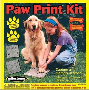Midwest Products Co. Milestones Paw Print Kit MID90111234 Art Activity & Accys