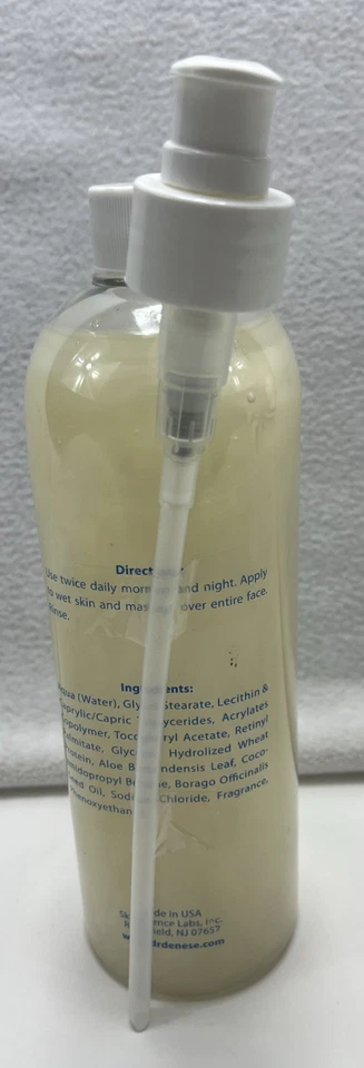 Limpiador hidratante Dr. Denese tamaño mega 24 oz.  ¡Nuevo y sellado con bomba! Foto 4 de 4