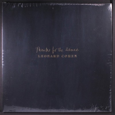 LEONARD COHEN: thanks for the dance COLUMBIA 12'' LP 33 RPM Euro Sealed