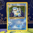Pokémon Blastoise 002/102 Base Set Unlimited Holo Rare Vintage 1999 WOTC LP +