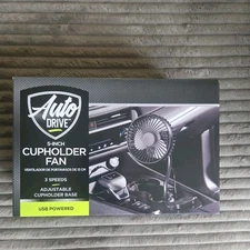 Auto Drive 5-in Cup Holder Fan