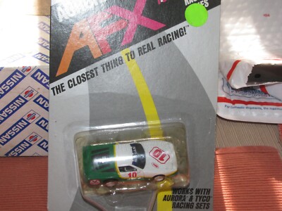 AFX RACING SERIES NISSAN 300ZX Z31 (10) ITEM 8755 GREEN & WHITE