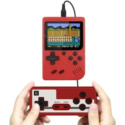 BRICK SPIELKONSOLE HANDHELD ARCADE CLASSIC RETRO MIT FERNBEDIENUNG BIG SCREEN