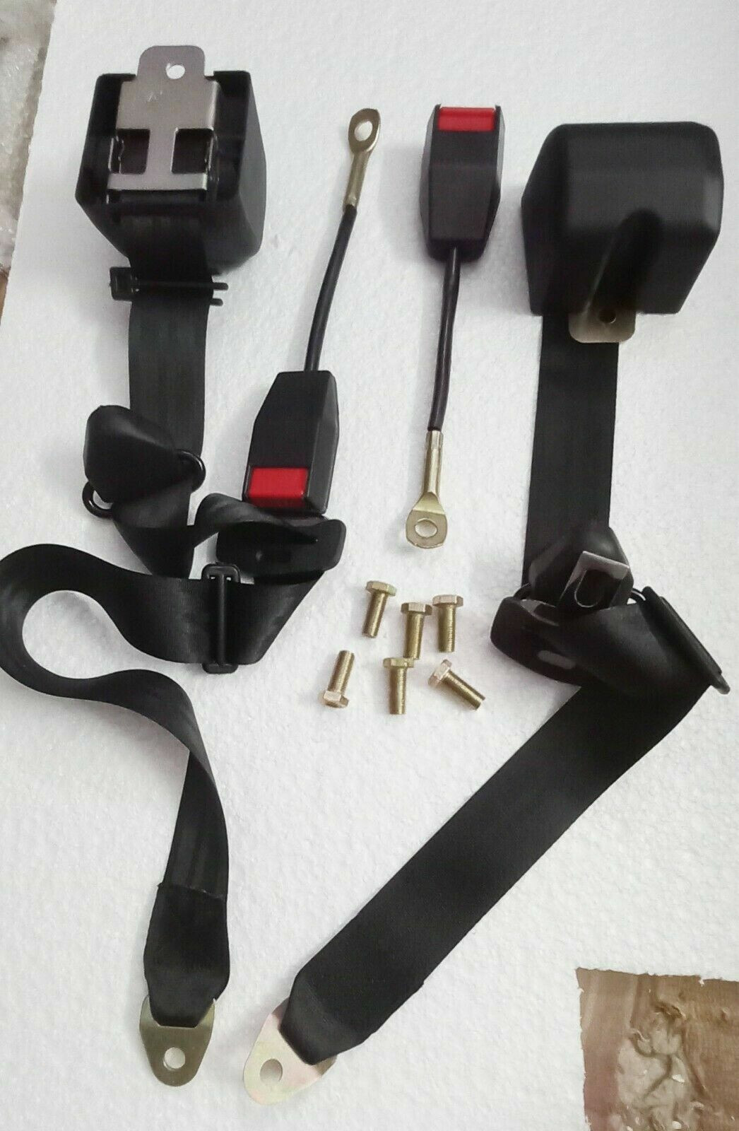 SUZUKI SJ410 SJ413 1 POINT LAP SEAT BELT PAIR DROVER SAMURAI SIERRA