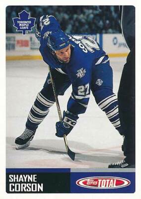 2002-03 Topps Total #206 SHAYNE CORSON - Toronto Maple Leafs