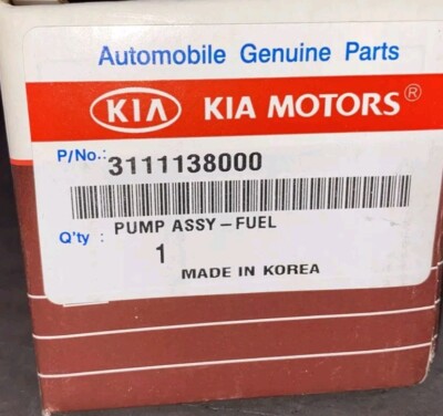 GENUINE Fuel Pump for Acura Honda Hyundai Infiniti Isuzu Kia Nissan ...