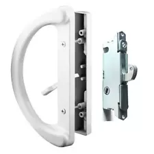 Patio Door Handle Set + Mortise Lock 45° Perfect for Sliding Glass Door Fits ...