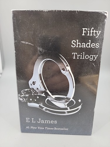 Fifty 50 Shades of Grey, Darker & Freed Trilogy 3 Books By E L James- Fiction-PB