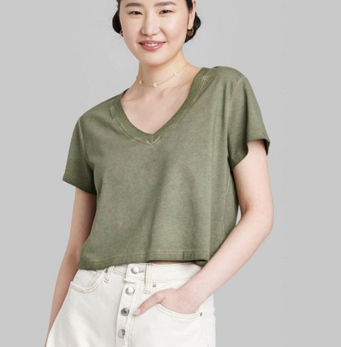 wild fable v neck