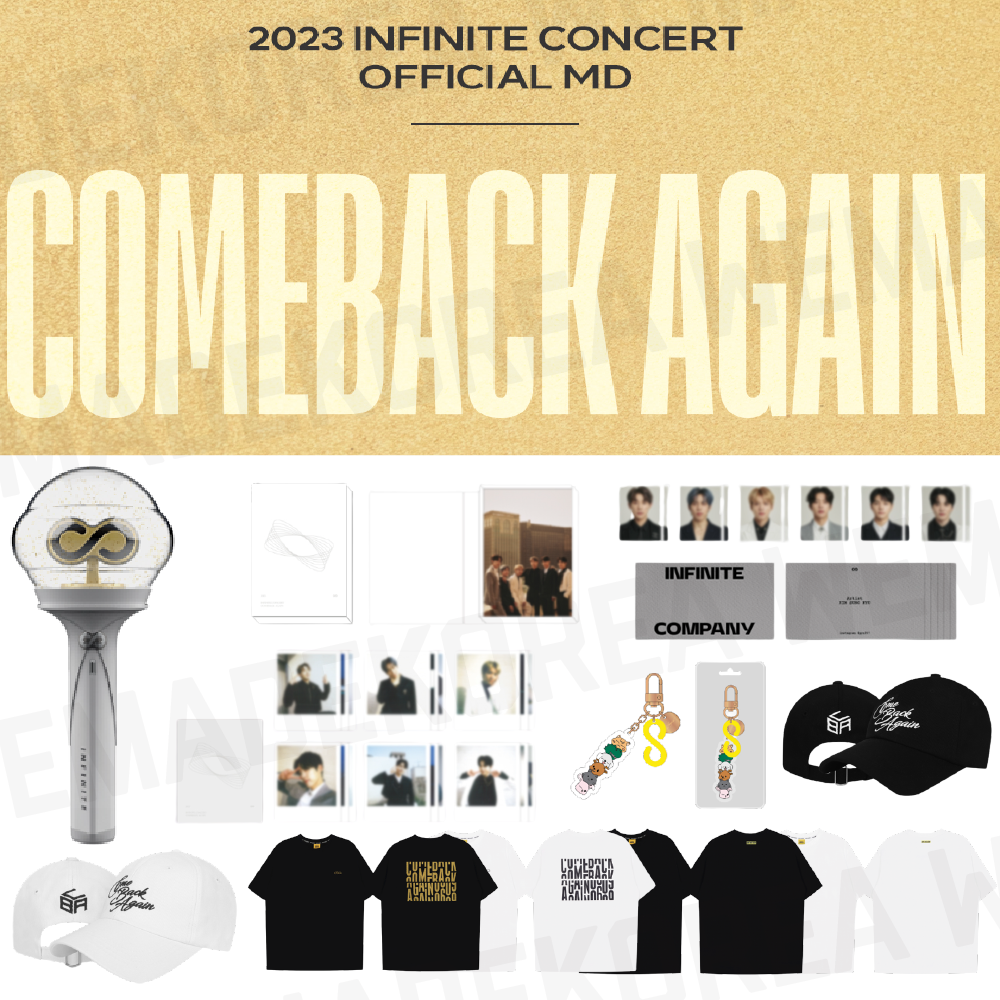 2023 INFINITE Concert COMEBACK AGAIN Official MD Authentic K-POP 