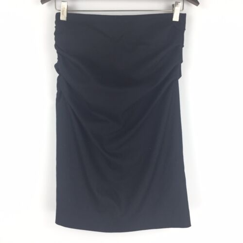 Rene Lezard Angora Wool Blend Ruched Pencil Skirt… - image 1