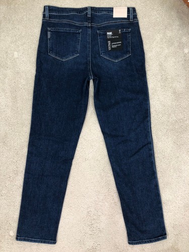 Neu mit Etikett Paige Denim Gemma Damenjeans hoher Bund Zigarettenbein Größe 32 in Skizzenbuch - Bild 6 von 21
