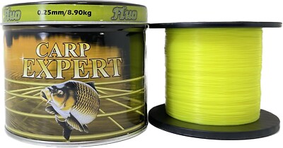 Carp Expert UV Fluo Yellow Fishing Line 1100 yards / 1000 meters