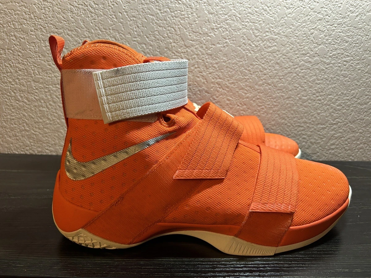 Lebron soldier cheap 10 orange