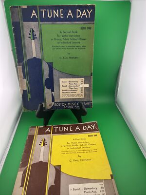 The Boston Music Company: A Tune A Day: Book One And Two For Violin