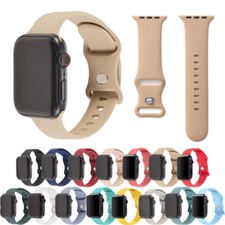 Per Apple Watch Cinturino Silicone Serie 9 8 7 6 5 4 3 SE 38 40 41 42 44 45mm