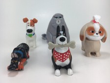 McDonald's Secret Life Of Pets Toys Lot Of 5 Collectible Characters
