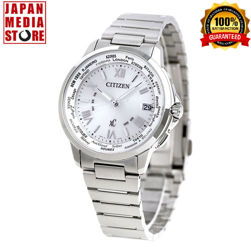 Citizen Cross Sea xC CB1020-54A Eco-Drive Solar Radio Analog Women 
