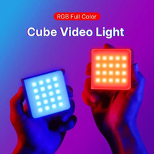 Ulanzi VL49 Pro RGB DSLR Camera Mini Led Video Light Lamp 2500K-9000K Full Color