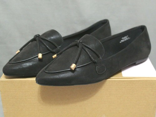 JOURNEE COLLECTION womens slip-on flats pointed MURIEL shoe size 9 M black NEW