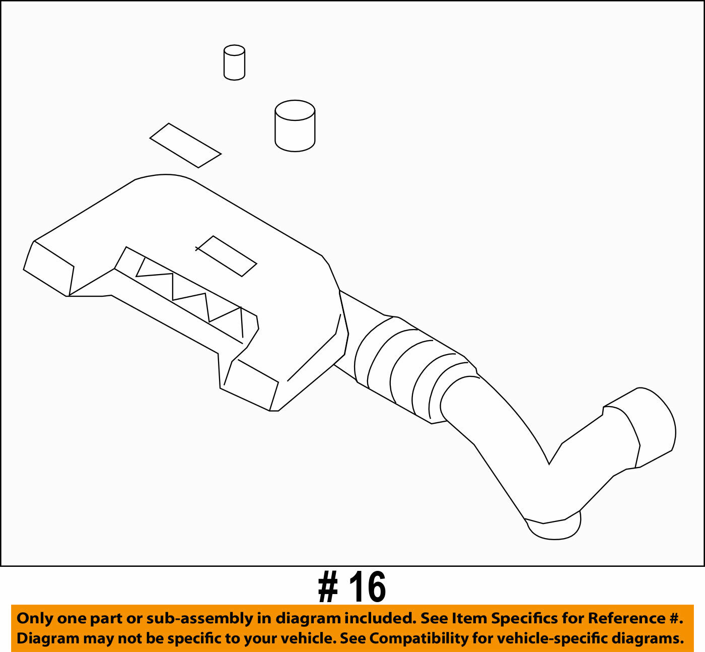 Genuine Air Intake Hose Duct Tube Dust Hose Pipe OEM Hyundai Elantra 2