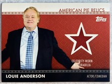 2011 Topps American Pie Relics Louie Anderson Worn Fabric Relic #APR-37 Comic