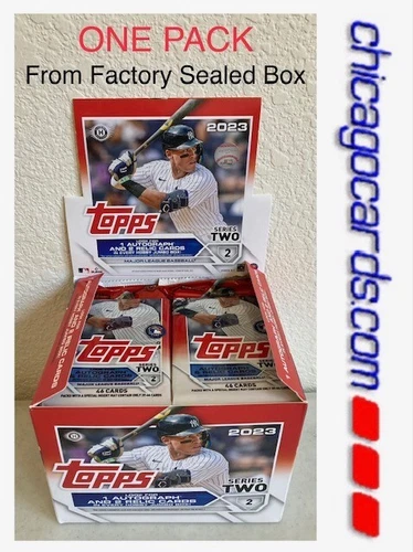 2023 Topps Series 2 HOBBY HTA 46cd Jumbo Pack Look4 Rookie AUTO Cut Sig. Relic