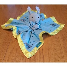 Goodnight moon silk lined lovey Plush bunny