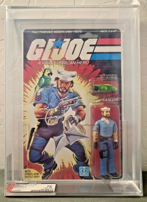 1985 Hasbro GI Joe Sailor (Shipwreck) AFA75 Excellent+ NM
