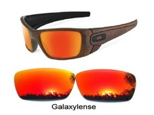 Galaxy Replacement Lenses For Oakley Fuel Cell Sunglasses Prizm Red Color
