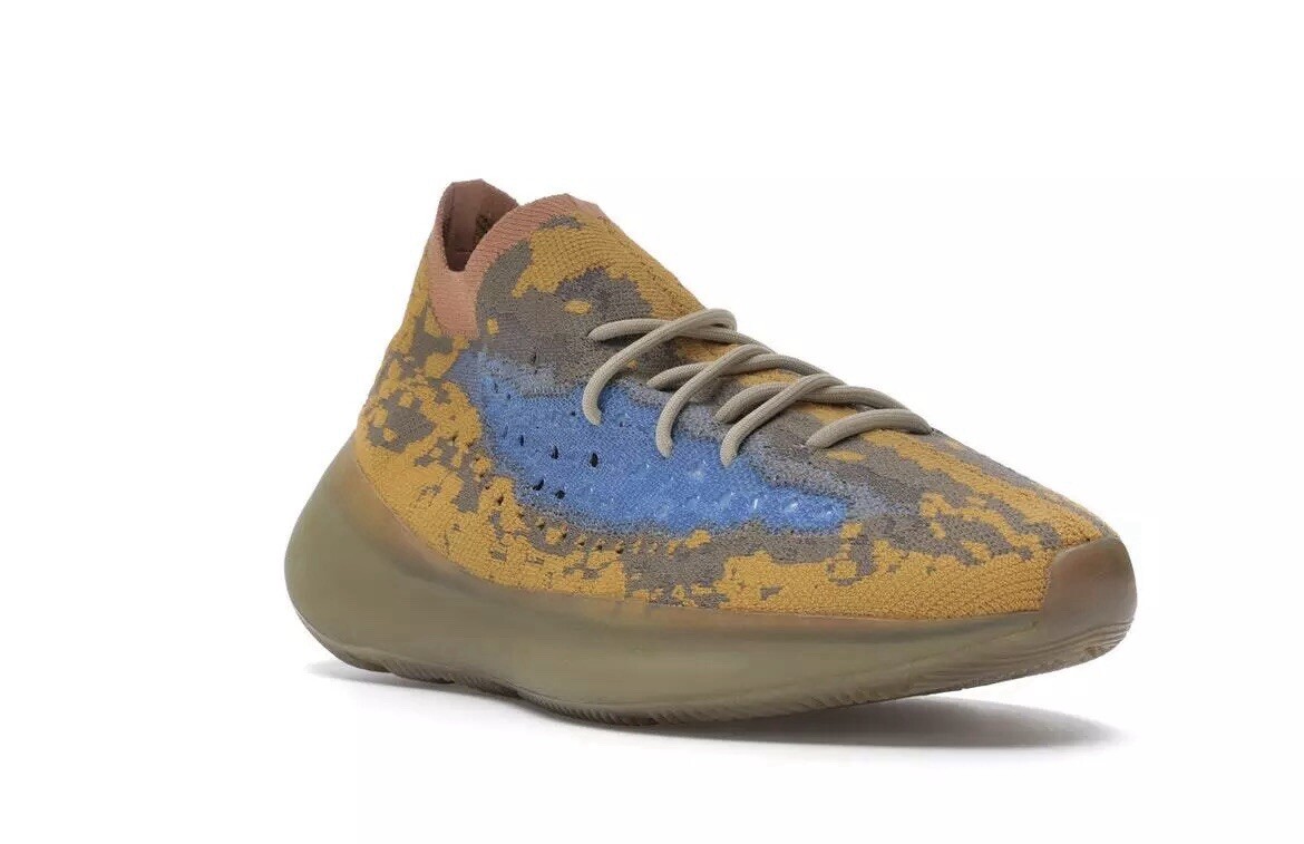 アディダス　YEEZY Adidas Yeezy Boost 380 'Blue Oat' Tan Sneakers FX9847 Men's