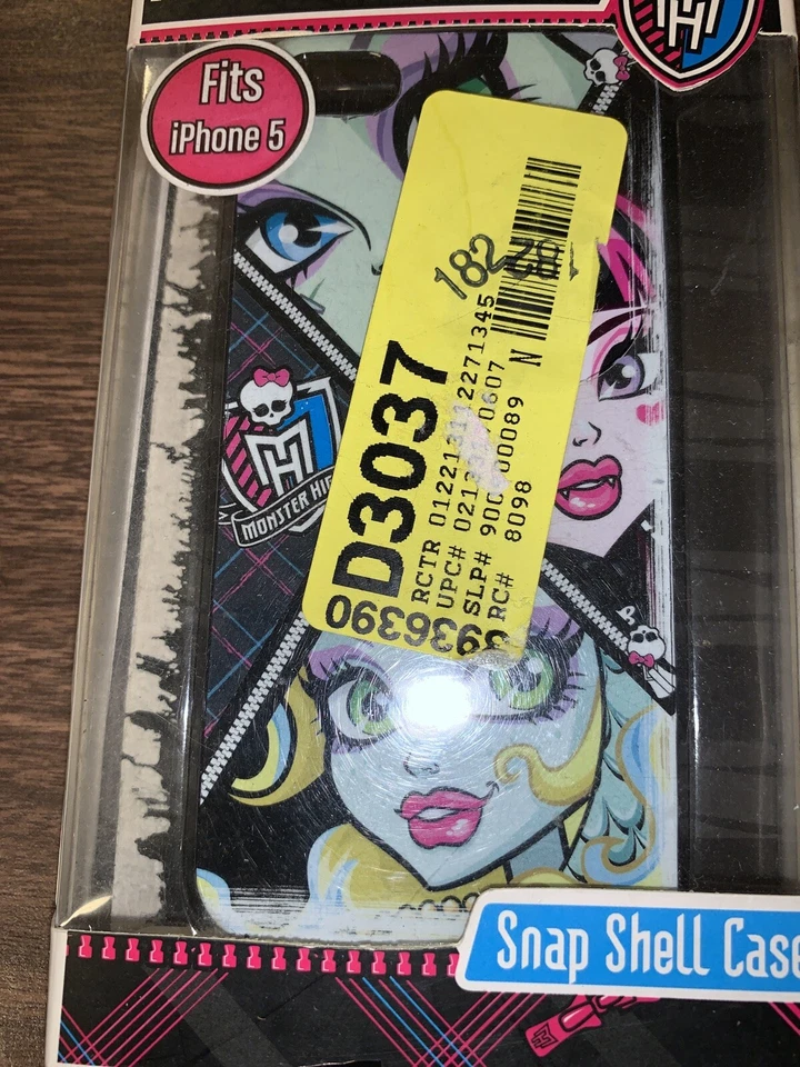 NUEVA FUNDA MONSTER HIGH SNAP SHELL PARA IPHONE 5 Foto 2 de 3