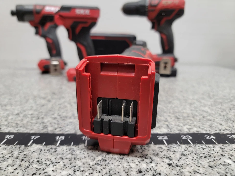 Skil 12V Li-Ion Brushless Cordless 5-Tool Combo Kit a-x - Image 3 of 4