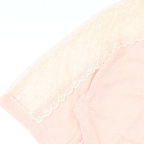 Dorothy Perkins Womens Pink Round Neck Polyester Blend Cardigan Size 10 - Picture 6 of 12